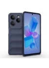 İnfinix Hot 40 Kılıf Esnek TPU Oyuklu Arka Yüzey Tasarımlı Zore Etnik Silikon Kapak