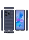 İnfinix Hot 40 Kılıf Esnek TPU Oyuklu Arka Yüzey Tasarımlı Zore Etnik Silikon Kapak