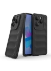 İnfinix Hot 40 Kılıf Esnek TPU Oyuklu Arka Yüzey Tasarımlı Zore Etnik Silikon Kapak