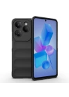 İnfinix Hot 40 Pro Kılıf Esnek TPU Oyuklu Arka Yüzey Tasarımlı Zore Etnik Silikon Kapak