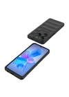 İnfinix Hot 40 Pro Kılıf Esnek TPU Oyuklu Arka Yüzey Tasarımlı Zore Etnik Silikon Kapak
