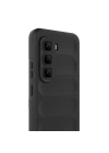 İnfinix Hot 50 4G Kılıf Esnek TPU Oyuklu Arka Yüzey Tasarımlı Zore Etnik Silikon Kapak