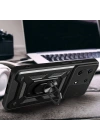 İnfinix Note 30 Pro Kılıf Magnetik Standlı Kamera Korumalı Zore Sürgülü Vega Kapak