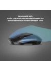 İNPHİC F1 Kablosuz Fare, Şarj Edilebilir Sessiz Kullanım 2.4G 500 mAh USB Mouse