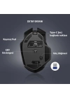 İNPHİC F1 Kablosuz Fare, Şarj Edilebilir Sessiz Kullanım 2.4G 500 mAh USB Mouse