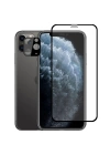 İPhone 11 Pro 2İN1 Full Glue Tempered Cam Ekran Koruyucu +Kamera Lens Set