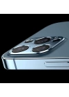 İPhone 12 Mini 3D Metal Kamera Koruyucu Metal Lens