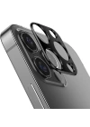 İPhone 12 Pro Max 3D Metal Kamera Koruyucu Metal Lens