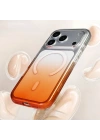 iPhone 17 Pro Max için Degrade Özel Korumalı Kılıf - Turuncu