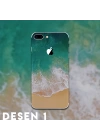 İPhone 8 Plus Tayvan Kalite Creativ Desenli Telefon Kaplaması Sticker