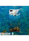 İPhone 8 Plus Tayvan Kalite Creativ Desenli Telefon Kaplaması Sticker