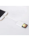 İPhone-İPad Lightning To SD Kart Hafıza Kart Adaptörü NK105