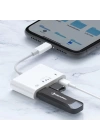 İPhone-Otg Hub -Usb Type C To Kulaklık ve Usb Kamera Okuyucu Otg