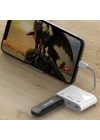 İPhone-Otg Hub -Usb Type C To Kulaklık ve Usb Kamera Okuyucu Otg