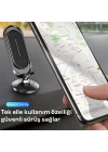 KUULAA Universal Mıknatıslı Standlı Cep Telefon Araç Tutucu Aluminum