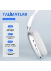 Lapas P10 Hi-Fi Ses Kalitesi Ayarlanabilir ve Katlanabilir Kulak Üstü Bluetooth Kulaklık