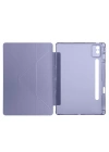 Lenovo Idea Tab Pro 12.7 TB-373FU Kılıf Zore Tri Folding Kalem Bölmeli Standlı Kılıf