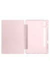 Lenovo Idea Tab Pro 12.7 TB-373FU Kılıf Zore Tri Folding Kalem Bölmeli Standlı Kılıf