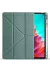 Lenovo Idea Tab Pro 12.7 TB-373FU Kılıf Zore Tri Folding Kalem Bölmeli Standlı Kılıf