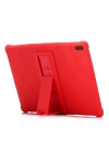 Lenovo Tab E10 TB-X104F Tab 4 10.1 Inch Tablet Standlı Silikon Kılıf