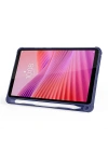 Lenovo Tab One 8.7 TB-305FU Kılıf Zore Tri Folding Kalem Bölmeli Standlı Kılıf