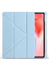 Lenovo Tab TB-311FU Kılıf Zore Tri Folding Kalem Bölmeli Standlı Kılıf