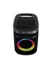 Lenyes S881 Su Geçirmez Mikrofonlu Çoklu Giriş RGB Işıklı TWS Karaoke FM Bluetooth Hoparlör v5.3