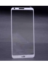 LG G6 Zore Ekranı Tam Kaplayan Düz Cam Koruyucu