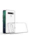 LG K61 Kılıf Zore Süper Silikon Kapak