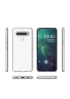 LG K61 Kılıf Zore Süper Silikon Kapak