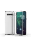 LG K61 Kılıf Zore Süper Silikon Kapak