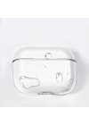 More TR Apple Airpods Pro Kılıf Şeffaf Sert Kristal Zore Airbag 14 Kılıf