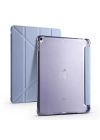 More TR Apple iPad 10.2 (8.Nesil) Kılıf Zore Tri Folding Kalem Bölmeli Standlı Kılıf