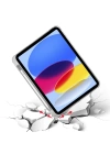 More TR Apple iPad 10.9 2022 (10.Nesil) Kılıf Zore Tri Folding Kalem Bölmeli Standlı Kılıf