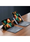 More TR Apple iPad Pro 11 2021 (3.Nesil) Benks KB01 Kablosuz Klavyeli Kılıf