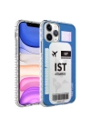 More TR Apple iPhone 11 Pro Max Kılıf Airbag Kenarlı Renkli Desenli Silikon Zore Elegans Kapak