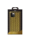 More TR Apple iPhone 12 Kılıf Kajsa Glamorous Serisi Waterfall Pattern Kapak