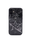 More TR Apple iPhone 12 Kılıf Kajsa Starry Serisi Marble Kapak