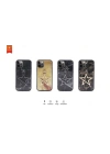 More TR Apple iPhone 12 Kılıf Kajsa Starry Serisi Marble Kapak