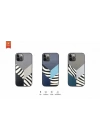 More TR Apple iPhone 12 Pro Kılıf Kajsa Glamorous Serisi Zebra Combo Kapak