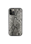 More TR Apple iPhone 12 Pro Max Kılıf Kajsa Glamorous Serisi Snake Pattern Kapak