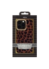 More TR Apple iPhone 13 Kılıf Kajsa Glamorous Serisi Leopard Combo Kapak