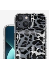 More TR Apple iPhone 13 Kılıf YoungKit Leopard Article Serisi Kapak