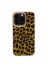 More TR Apple iPhone 13 Pro Kılıf Kajsa Glamorous Serisi Leopard Combo Kapak