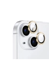 More TR Apple iPhone 15 Zore CL-12 Premium Safir Parmak İzi Bırakmayan Anti-Reflective Kamera Lens Koruyucu