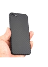 More TR Apple iPhone 8 Kılıf ​​​​​Wiwu Skin Carbon PP Kapak