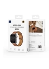 More TR Apple Watch 38mm Wiwu Attleage Watchband Hakiki Deri Kordon