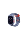 More TR Apple Watch 44mm SkinArma Saido Sert PC Kasa Koruyuculu Silikon Kordon