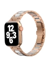 More TR Apple Watch Ultra 49mm Kordon Wiwu Resin Steel Belt Metal Strap Kayış