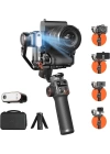 More TR Hohem iSteady MT2 3 Eksenli El Tipi AI Yapay Zeka Görüş Sensörlü Kamera Gimbal Stabilizatör